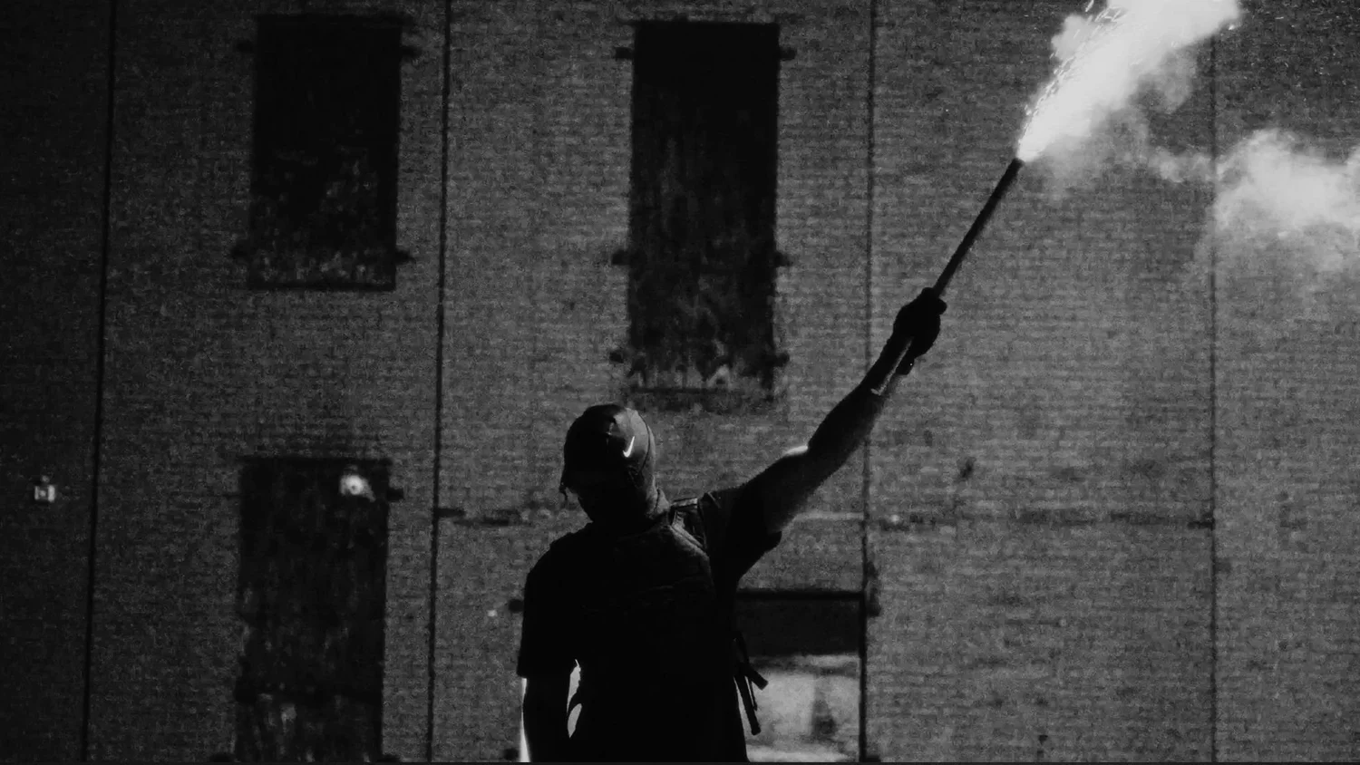 A still from 3VD — Napalm