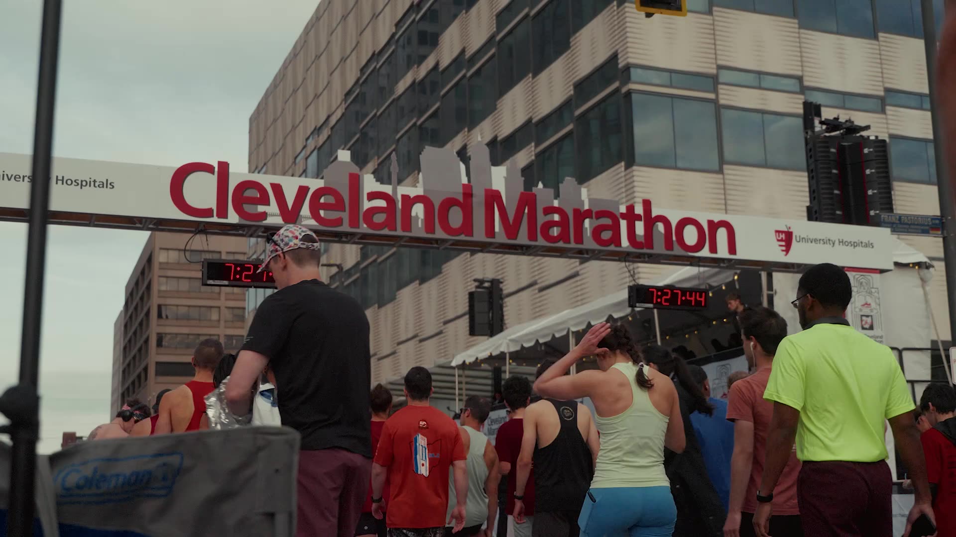 A still from Cleveland Marathon