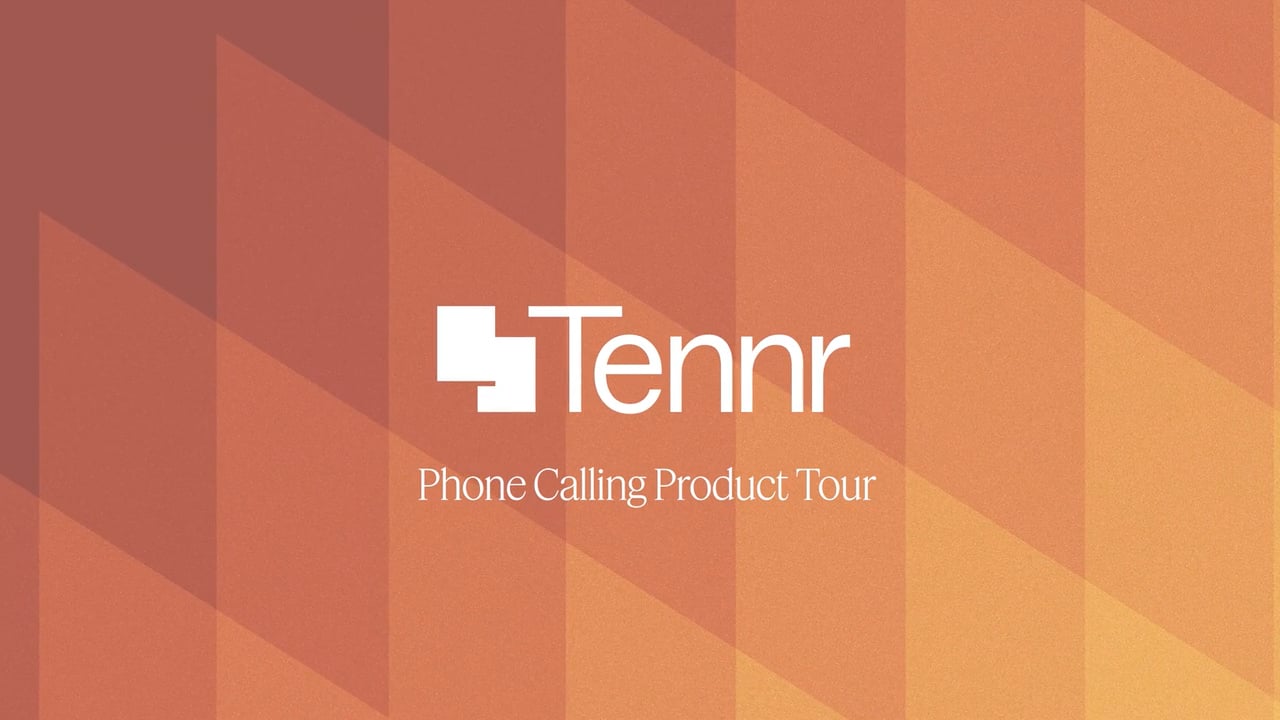 A product feature demo tour produced by Monolith for Tennr